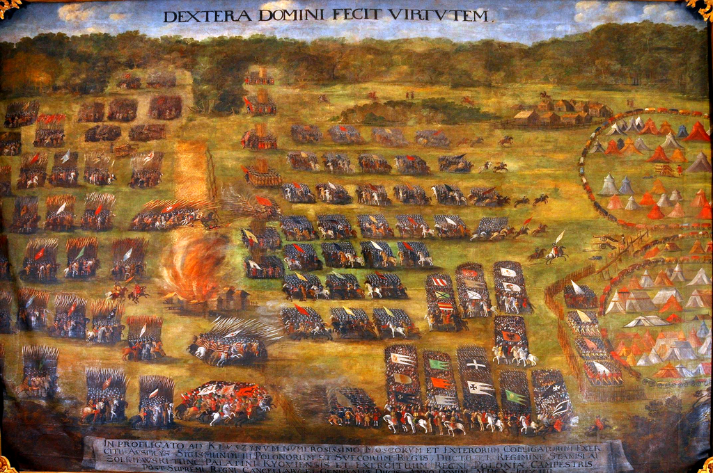 'Battle of Klushino' by Szymon Boguszowicz (early 17th century)