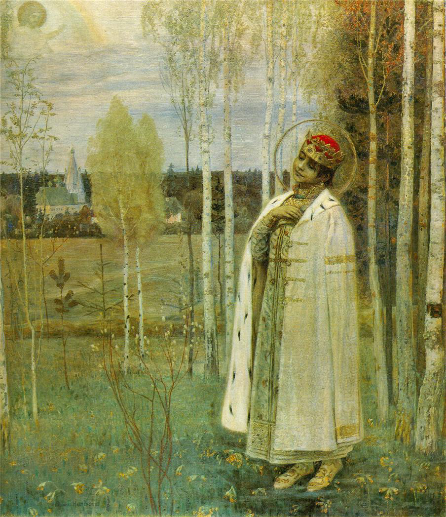 'Tsarevich Dmitry' by Mikhail Nesterov