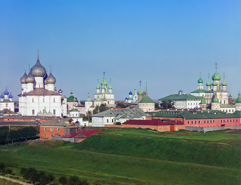 Photograph of the Rostov Kremlin by Sergey Prokudin-Gorsky