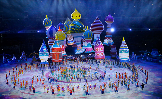 Opening ceremony of the 2014 Winter Olympics