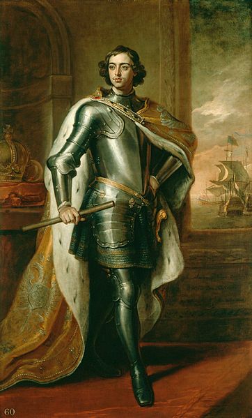'Tsar Peter I the Great' by Godfrey Kneller (1698)