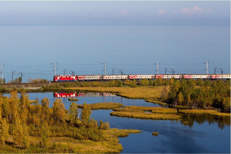 Rossiya Premium train Moscow - Vladivostok
