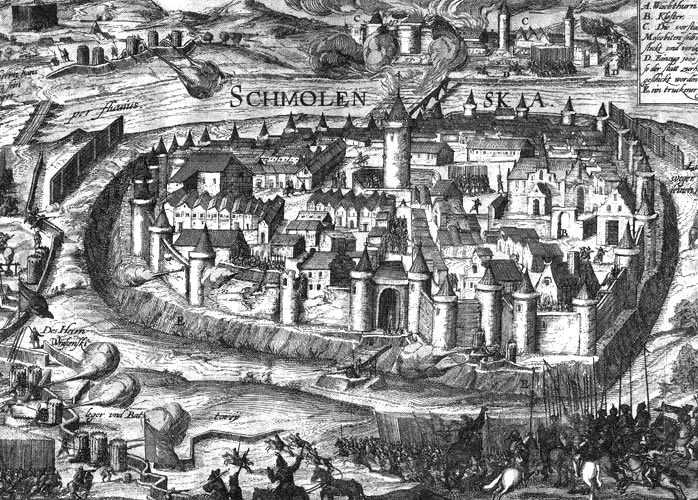 Siege of Smolensk during the Polish-Russian War of 1609-1618