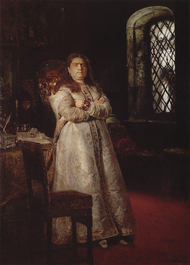 'Sofia at the Novodevichy Convent' by Ilya Repin (1879)