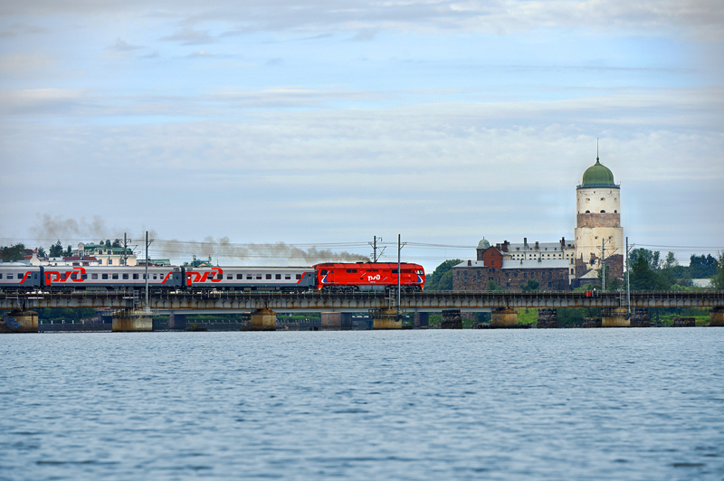 Lev Tolstoy train in Vyborg ©rzd.ru