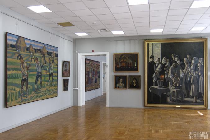 Viktor Ivanov and Ryazan Lands' Art Gallery (November 2011)