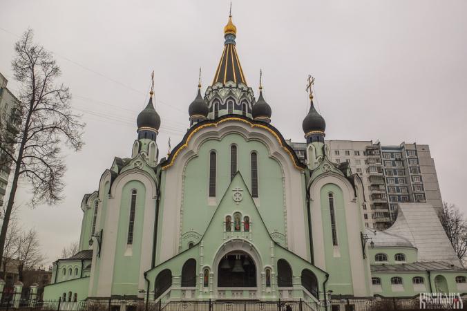 Resurrection of Christ Church in Solkolniki (February 2014)