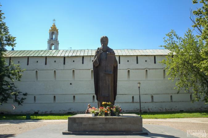 St Sergius of Radonezh Monument (July 2012)