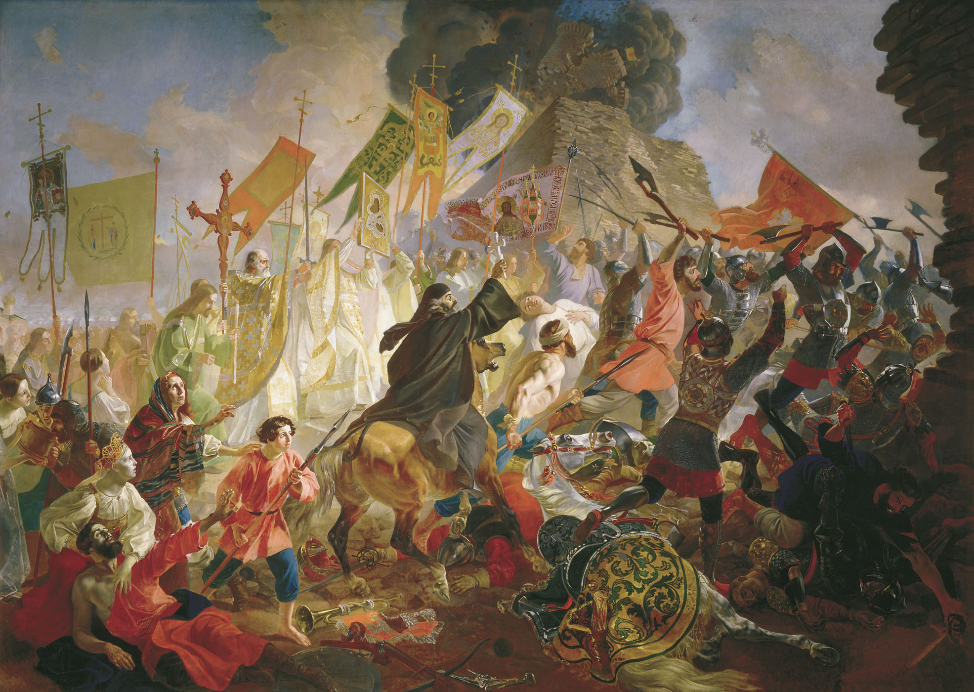 'The Siege of Pskov' by Karl Brullov