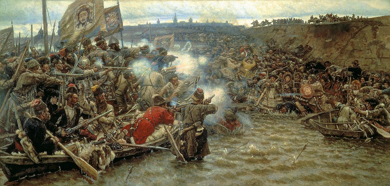 'The Conquest of Siberia by Yermak' by Vasily Surikov