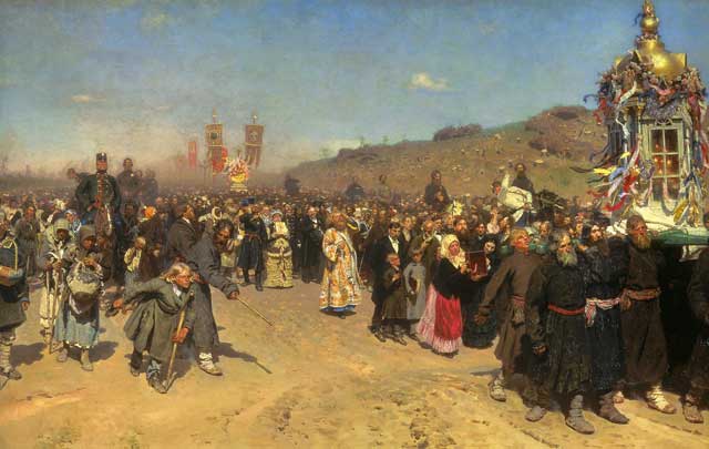 'Religious Procession in the Kursk Province' by Ilya Repin (1880-1883)
