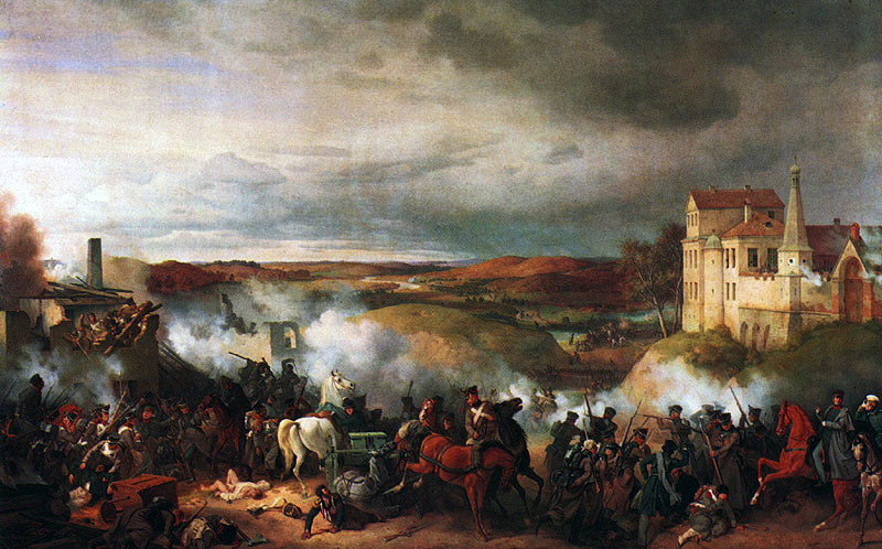 'Battle of Maloyaroslavets' by Peter von Hess