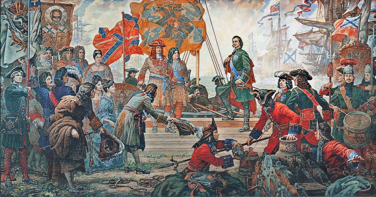 'The Triumph of the Russian Fleet' by Vasily Nesterenko (1994)