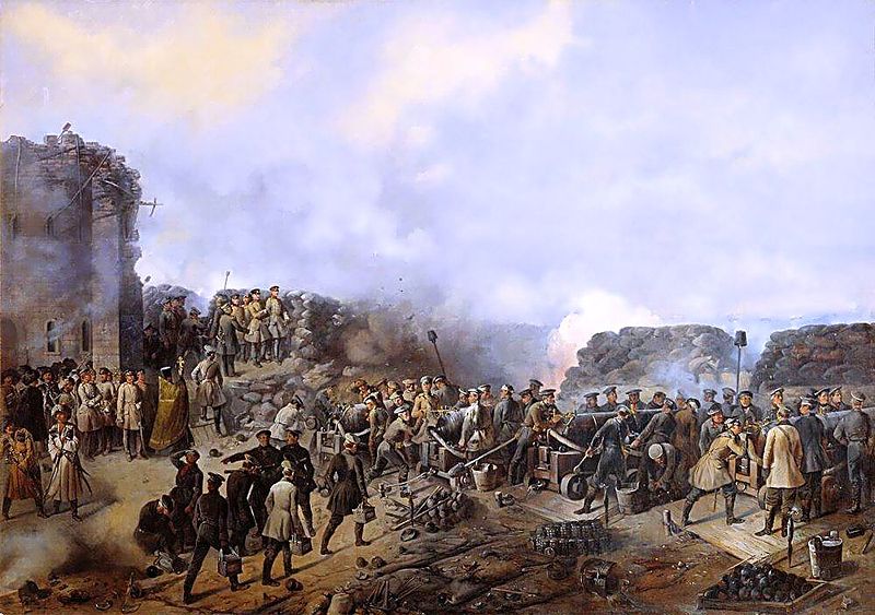 'Siege of Sevastopol 1855' by Grigory Shukaev