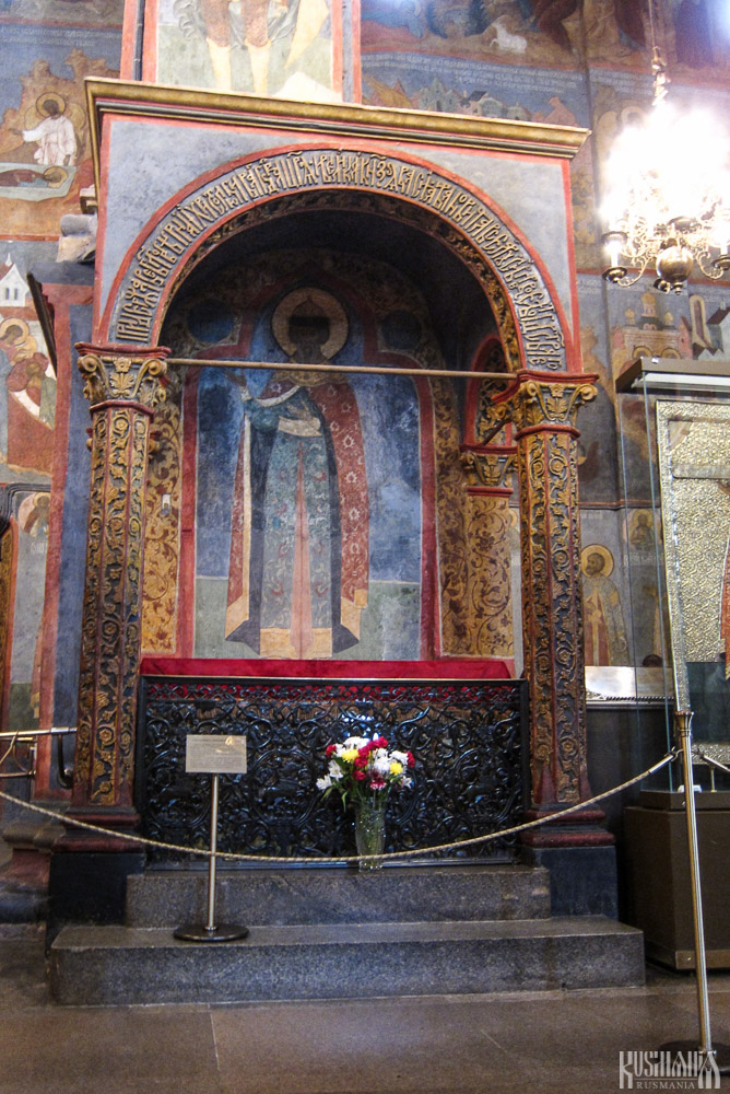 Tomb of Prince Dmitri of Uglich, Archangel Michael's Cathedral (June 2013)