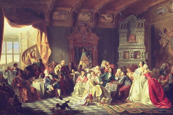 'The Assembly during the time of Peter the Great' by Stanislaw Chlebowski
