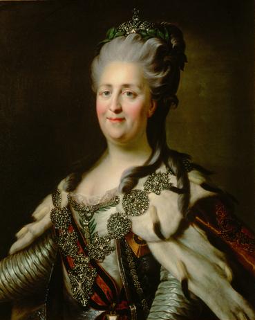 Portrait of Catherine II of Russia by Johann Baptist von Lampi the Elder