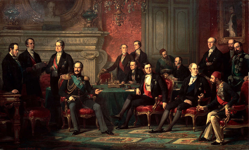 'Congrès de Paris, 1856' by Edouard Louis Dubufe
