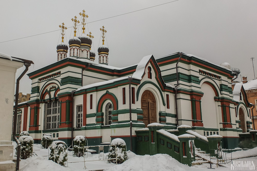 St John Chrysostom's Church, Bogoroditse-Rozhdestvensky Convent (December 2012)