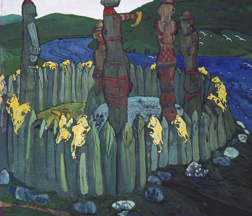 'Idols' by Nicholas Roerich