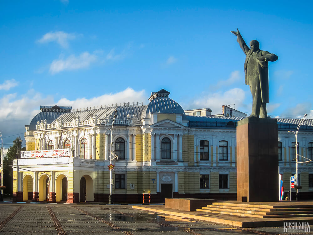 Lenin Monument in Tambov.