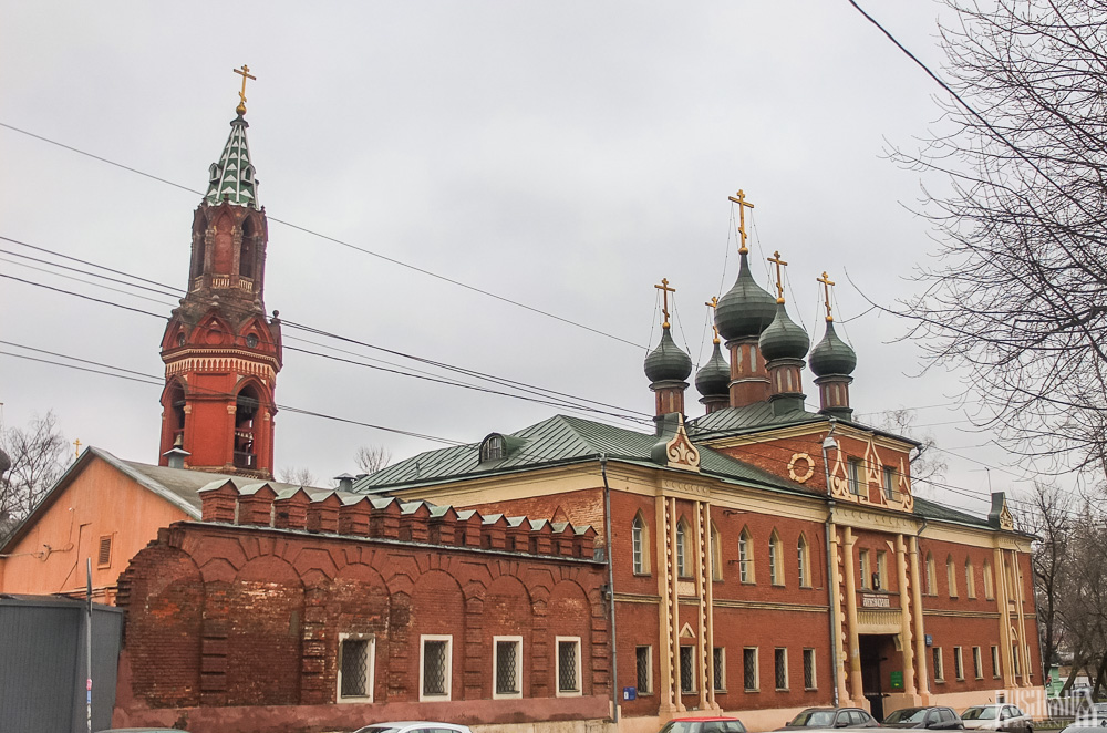 Exaltation of the Cross Gate-Church, Former Nikolsky Coreligionist Monastery (February 2014)