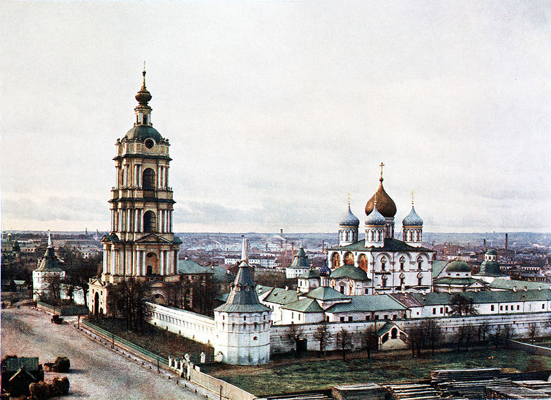 Novospassky Monastery in 1910