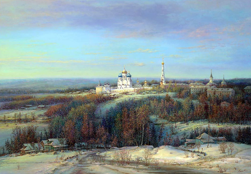 'Nikolo-Ugreshky Monastery' by Sergey Panin