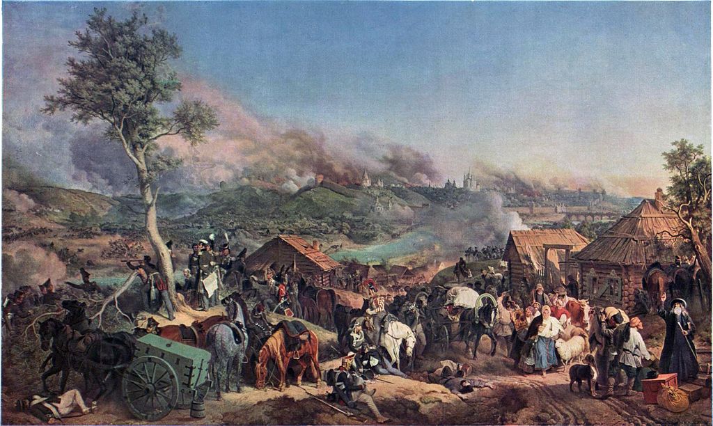 'Battle of Smolensk' by Peter von Hess