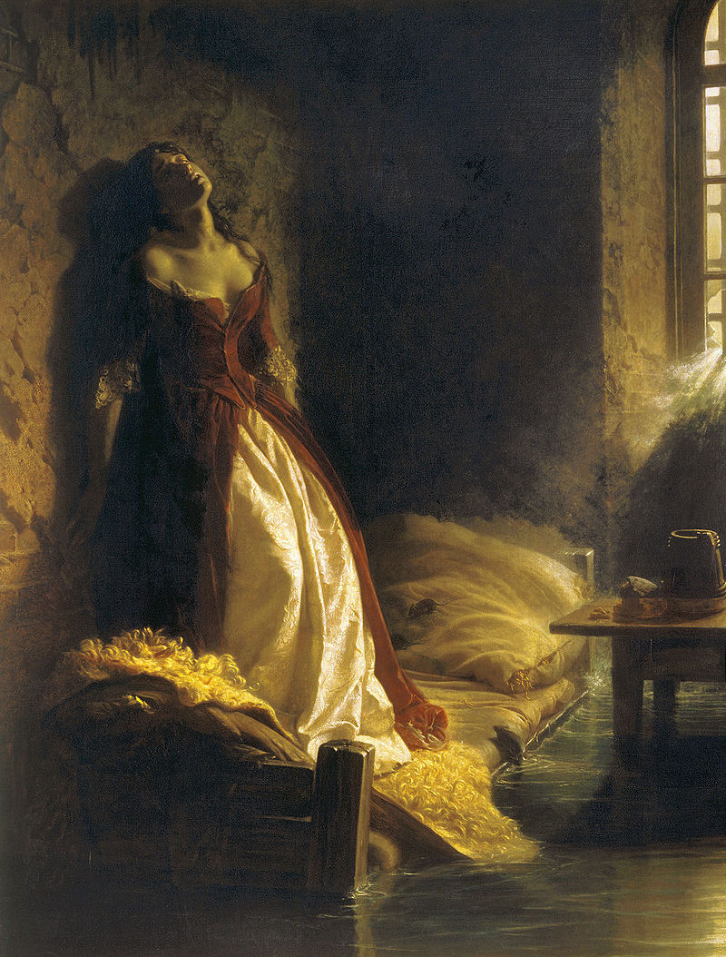 'Princess Tarakanova' by Konstantin Flavitsky (1864)