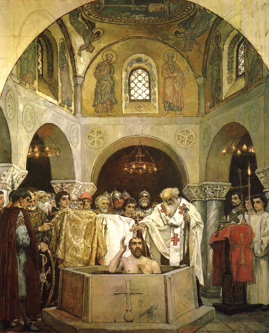 'The Baptism of Vladimir' by Viktor Vasnetsov
