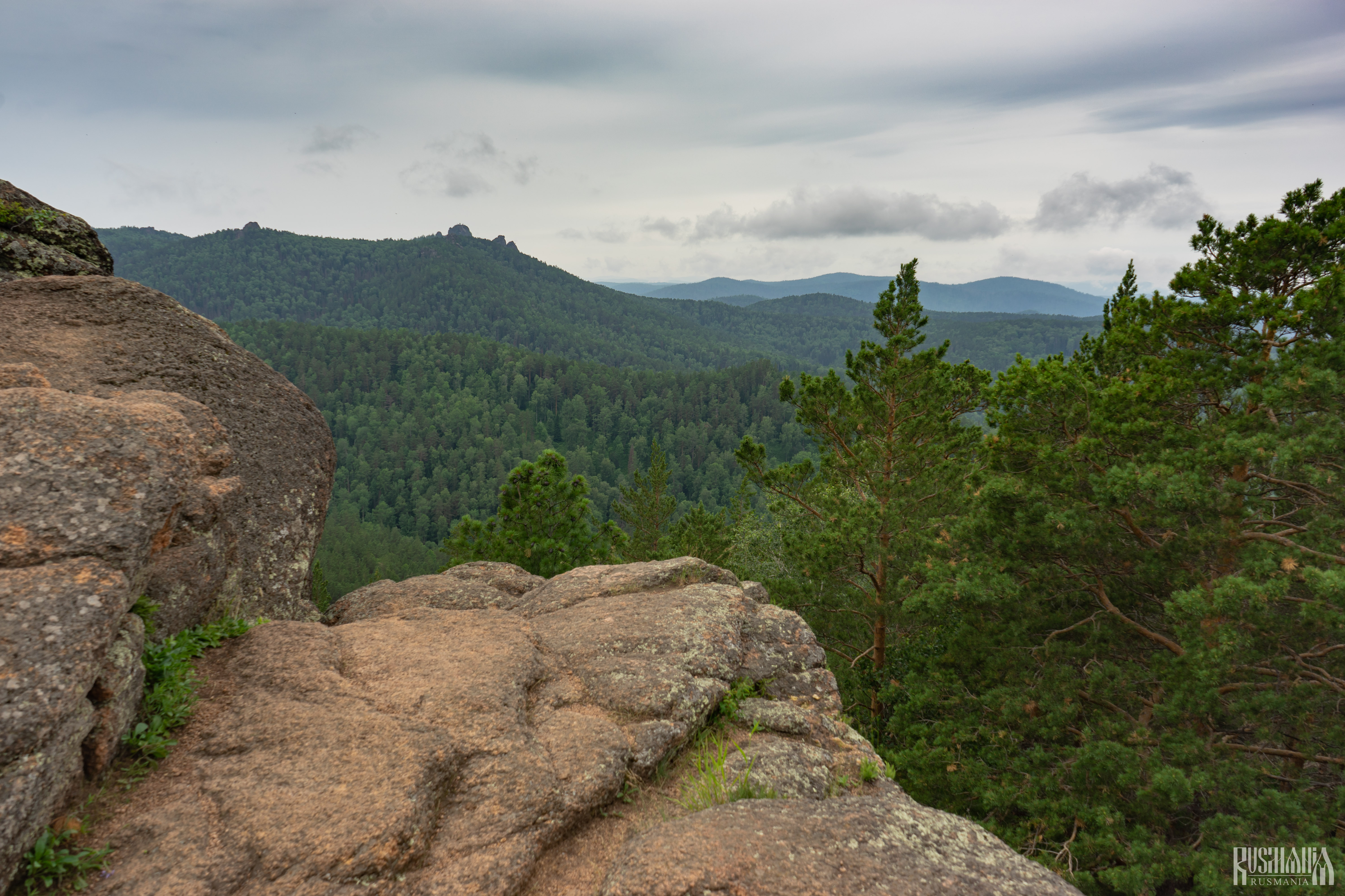 Krasnoyarsk Pillars reserve near Krasnoyarsk