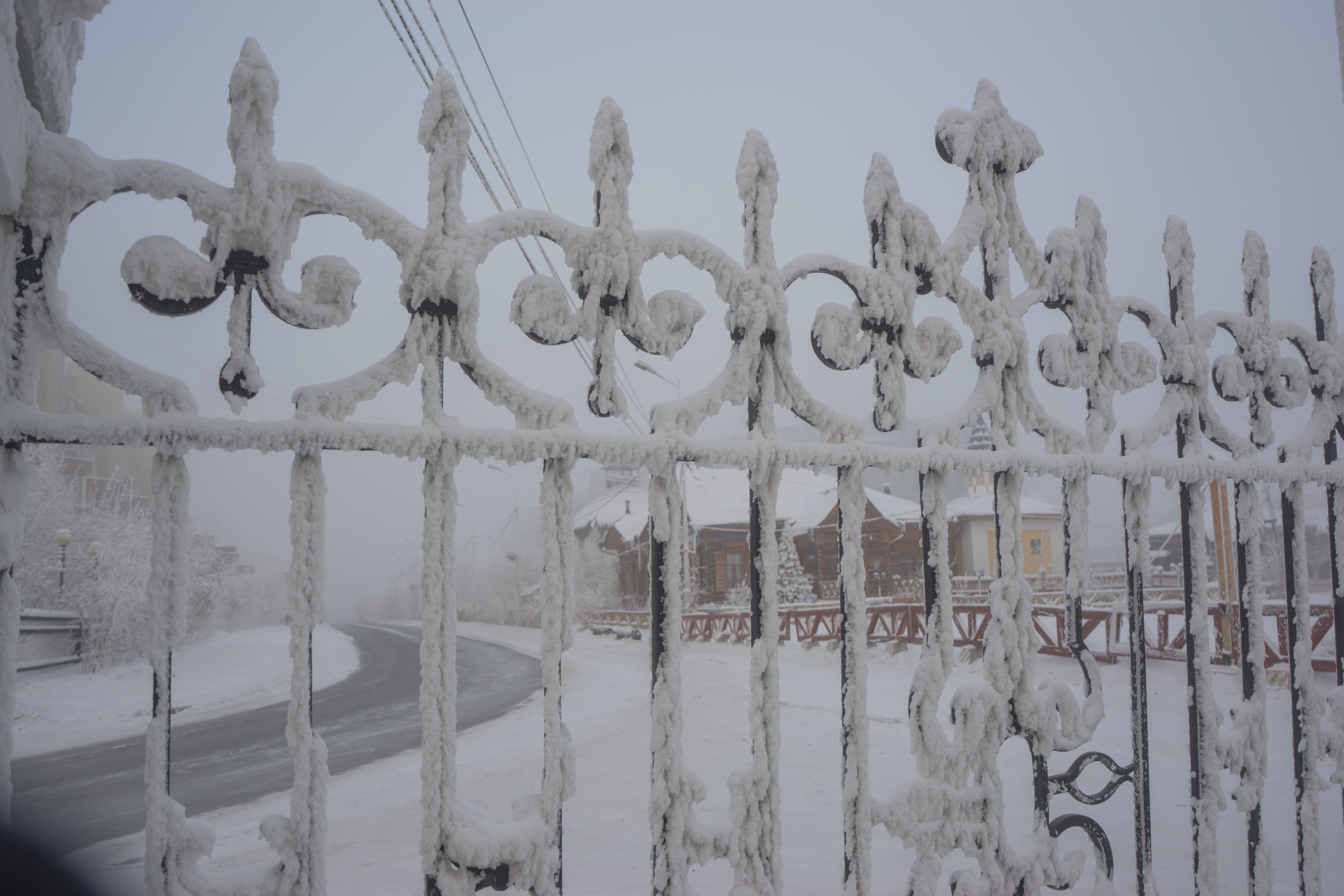 Yakutsk in winter.