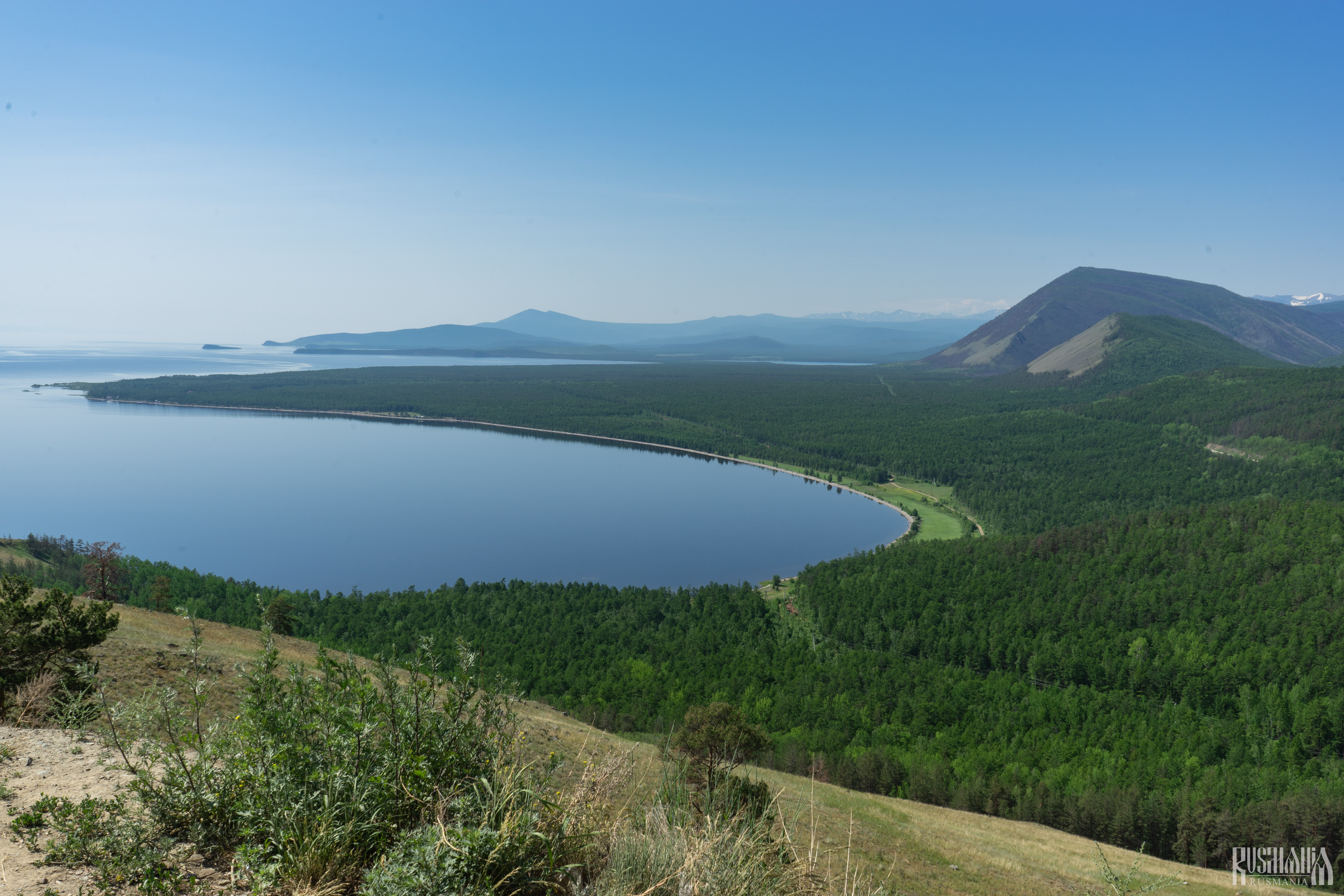 Lake Baikal near Severobaikalsk