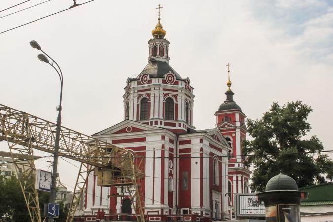 Ascension Church Beyond Serpukhovskie Gates (July 2013)