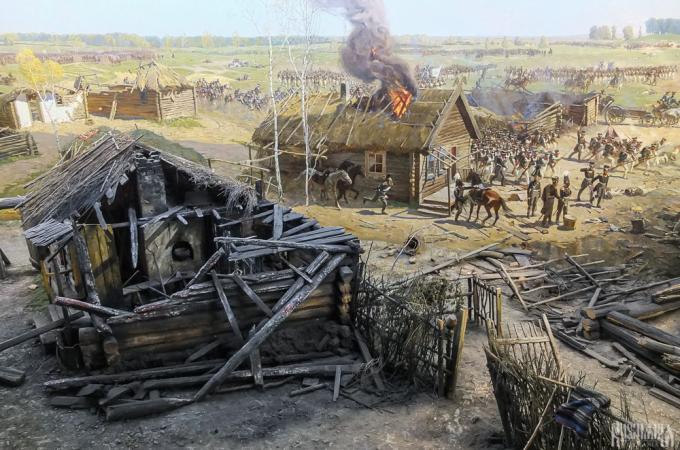 Le tableau panorama de la bataille de Borodino – Noblesse & Royautés