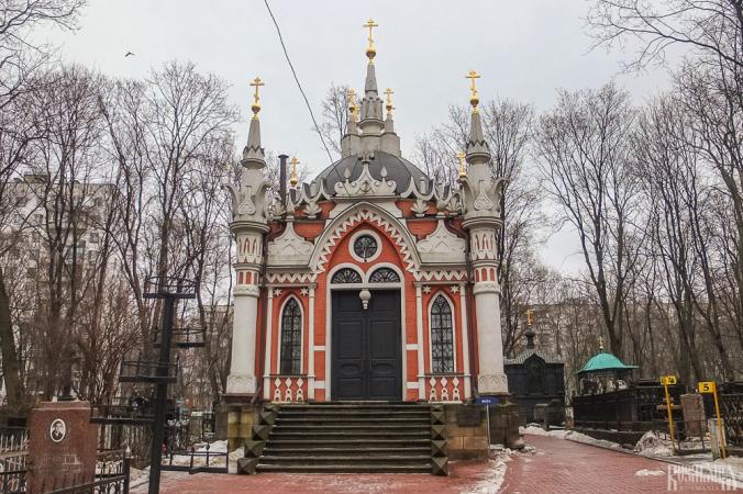 St Nicholas' Chapel, Preobrazhenskoe Cemetery (February 2014)