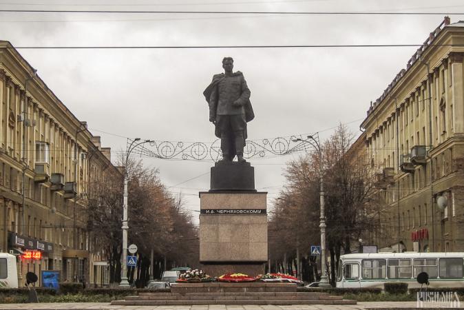 Ivan Chernyakhovsky Monument (November 2010)