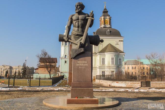 Nikita Demidov Monument (March 2014)