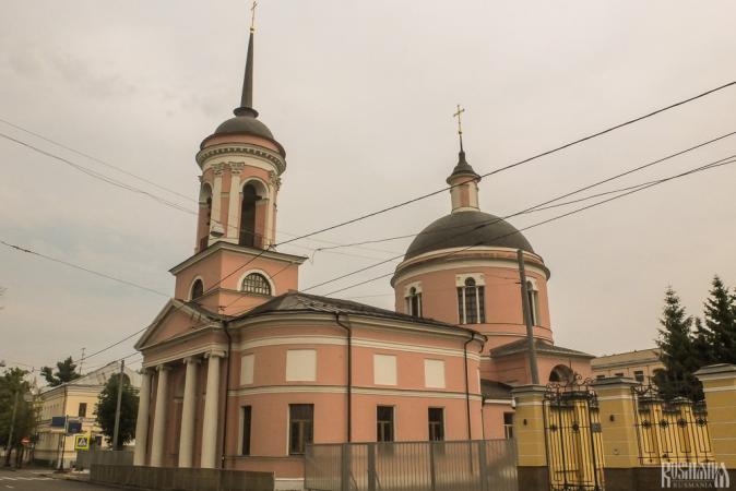Our Lady of Iveron Church at Vspolye (July 2013)