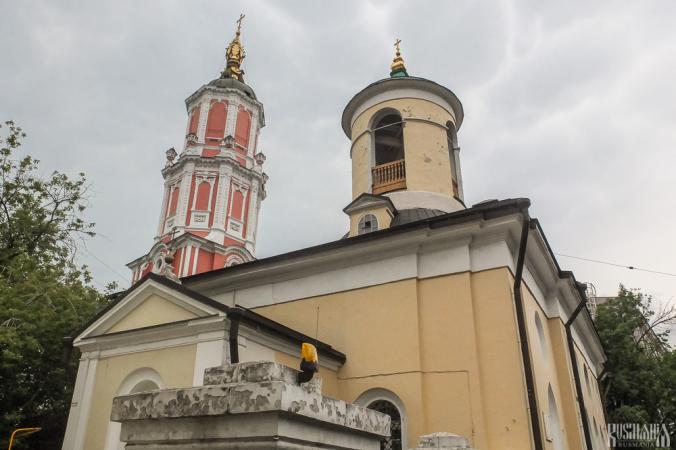 Menshikov Tower and St Theodore Stratelates' Church (July 2013)