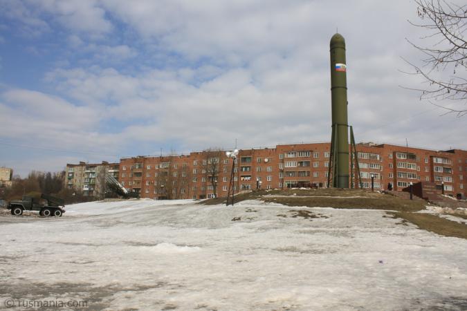 Monument to the Creators of the Rocket Shield of Russia (March 2009)