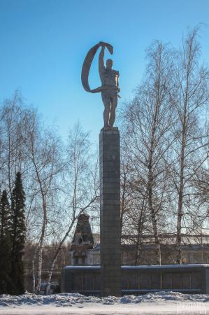 Monument to Warriors for the Establishment of Soviet Power (March 2011)