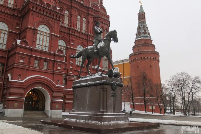 Marshal Georgy Zhukov Monument (December 2011)