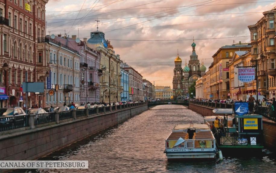 Canals of St Petersburg