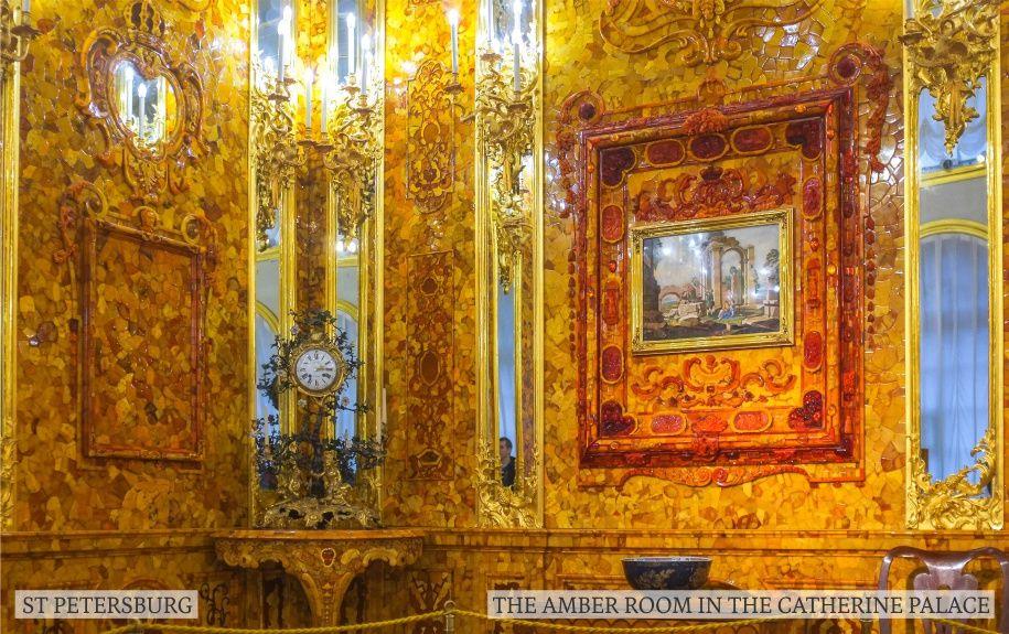 St Petersburg the Amber room